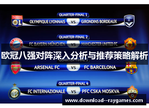 欧冠八强对阵深入分析与推荐策略解析